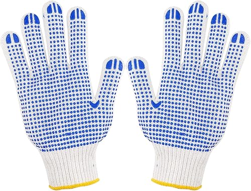 Guantes antimordeduras para animales pequeños, azul, unisex, 13cm5in