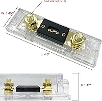 Vista 2 de irhapsody Kit de portafusibles ANL de 300 amperios, paquete de 3