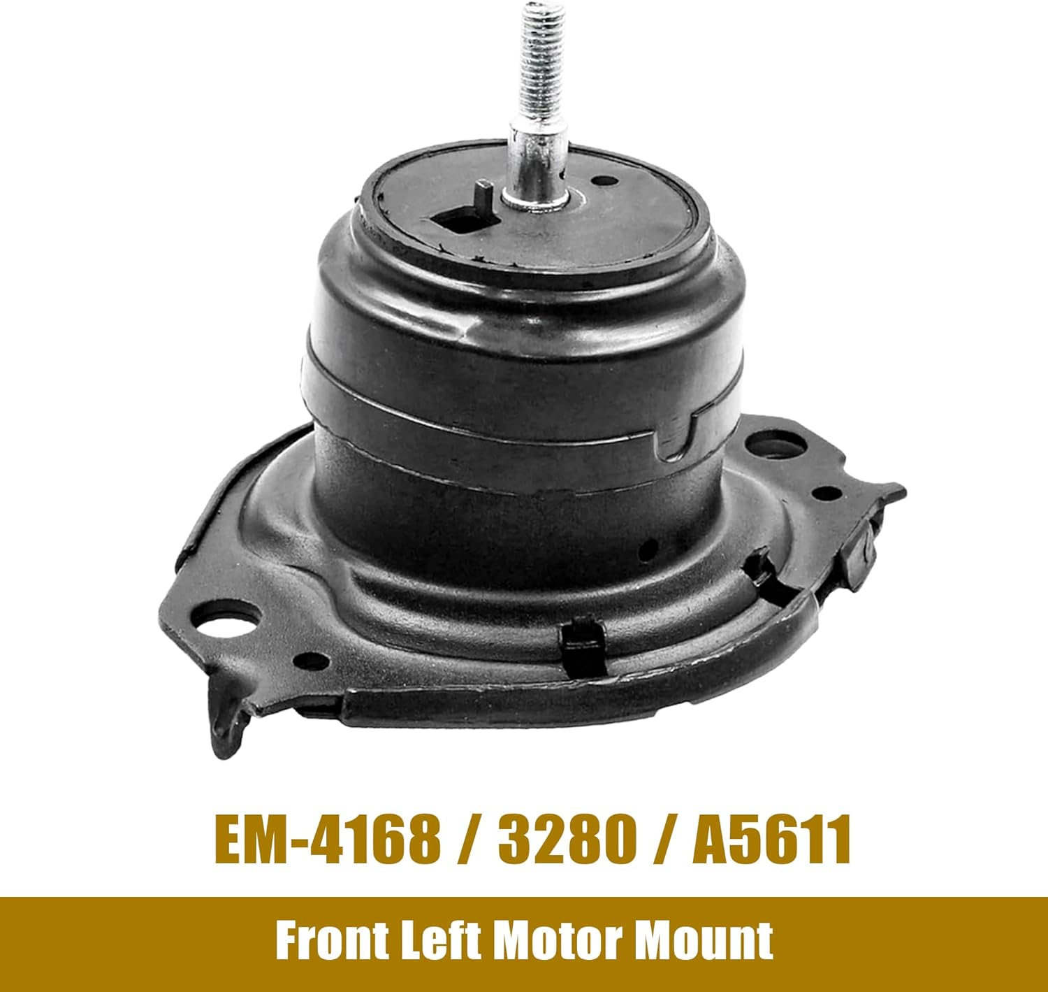 PartsFlow 3PCS Engine Motor Mount and Transmission Mount Set, Engine Mount Support Kit for 2011-2019 Jeep Grand Cherokee & Dodge Durango 3.6L/5.7L RWD A5611 A5488