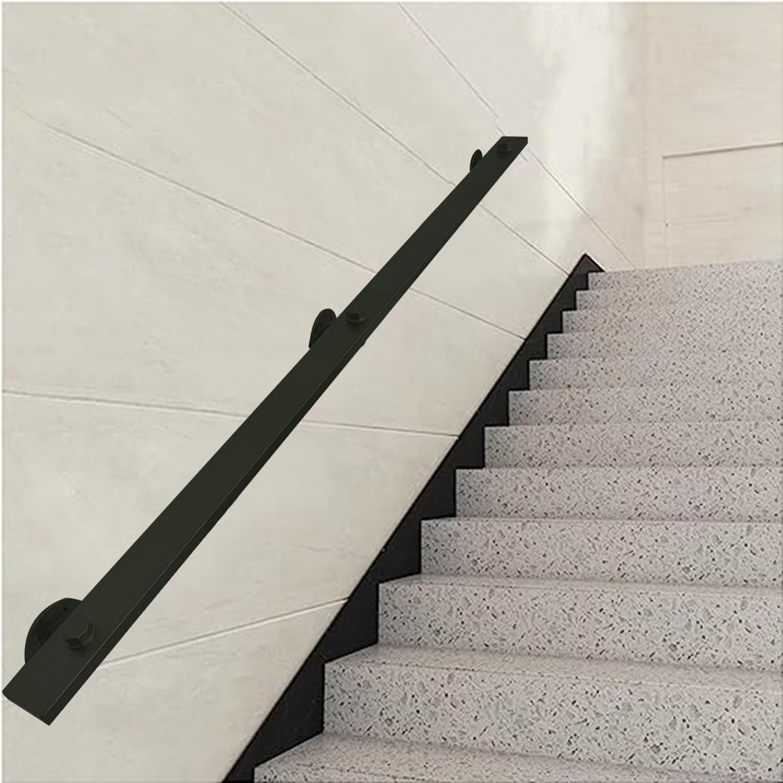 Stair Rail Indoor Staircase Rail VEVOR Wall Mounted Stair Handrail 4ft ...