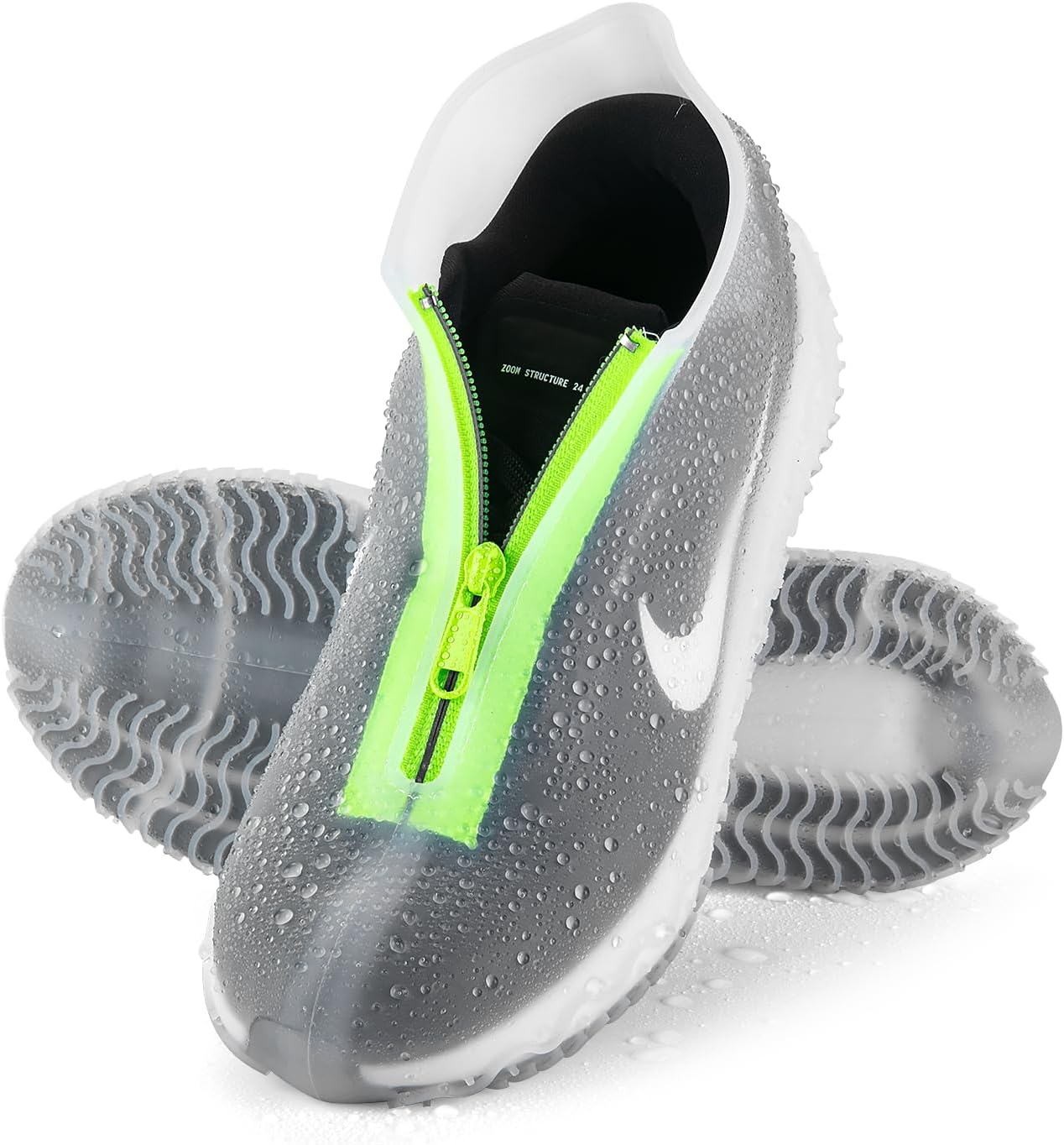 HTHOY&GOWY Shoe Covers Waterproof Silicone Rain Overshoes for Kids Men and Women