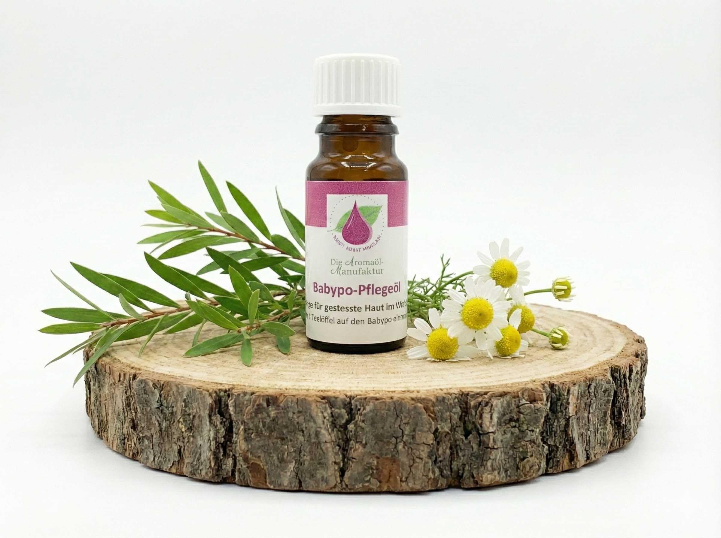 Die Aromaölmanufaktur Baby-o Care Oil 10 ml Sample Size, Soothing Baby Oil for Care of Delicate Baby Skin in the Nappy Area - Image 3