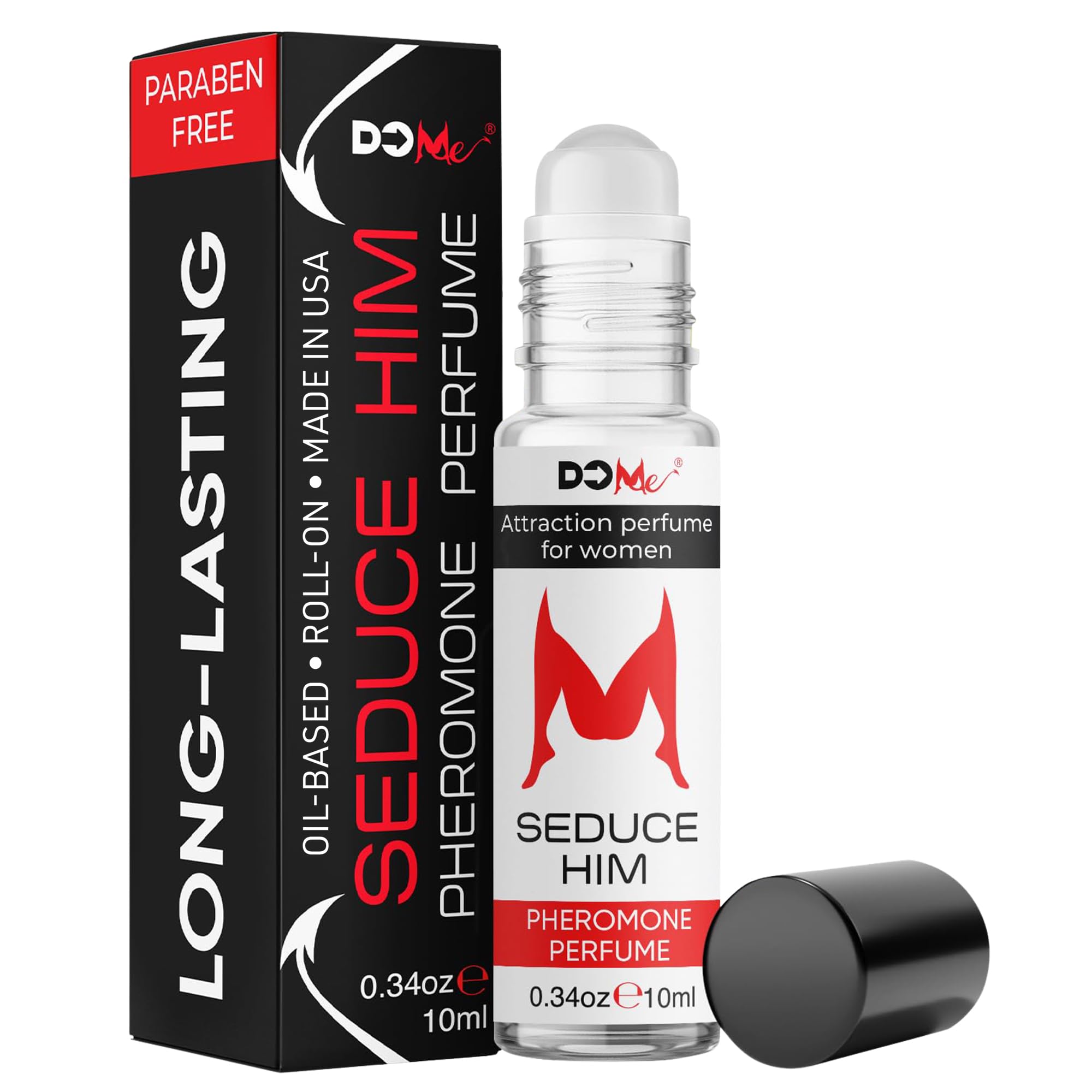 Do Me Premium Pheromones Perfume for Women – Long-Lasting, Alluring Scent Perfume Pheromones for Women – Oil-Based, Made in USA, Attract & Enhance Confidence, Perfect for Dates & Special Occasions