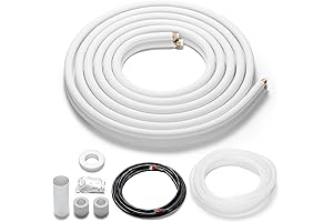 TURBRO 25 Ft. Mini Split Line Set: The Ultimate Copper Line for Enhanced HVAC Performance
