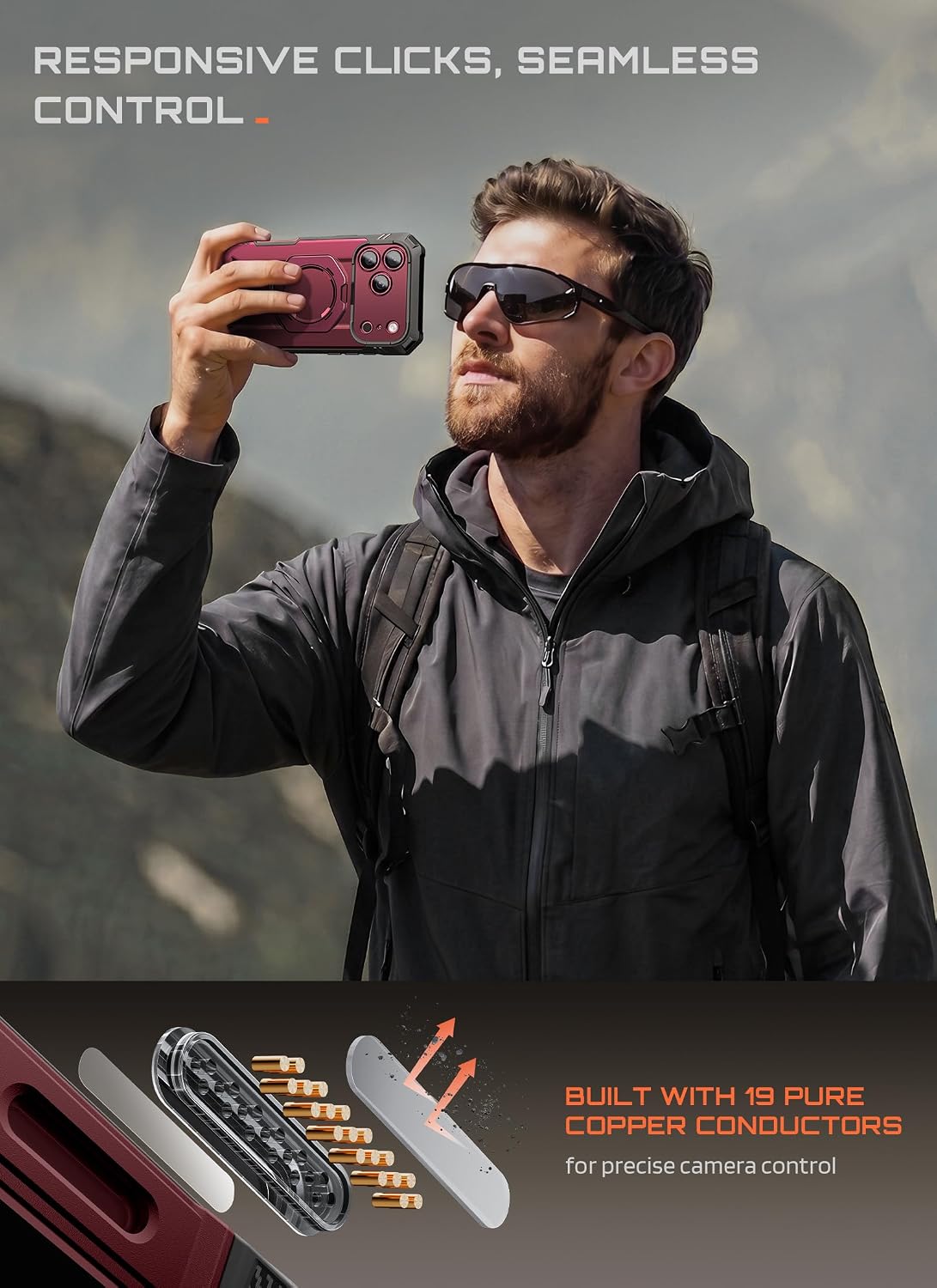 SUPCASE for iPhone 18 Pro Case/ iPhone 17 Pro Case, Glass Protector, Royal