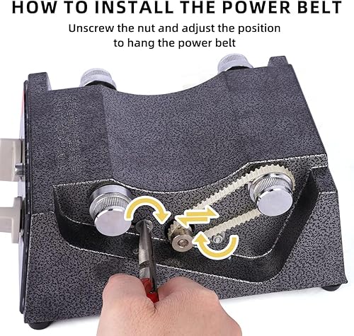 Miniatura 4 de Vaso pulidor de joyas 6.6 lbs 6.6 lbs Capacidad Pulidor de superficie 45W Mini máquina de vaso de joyería