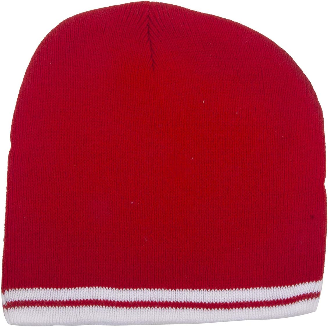 TOP HEADWEAR Striped Short Beanie