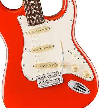 Amazon.com: Fender Player II Stratocaster - Coral Red Bundle with
