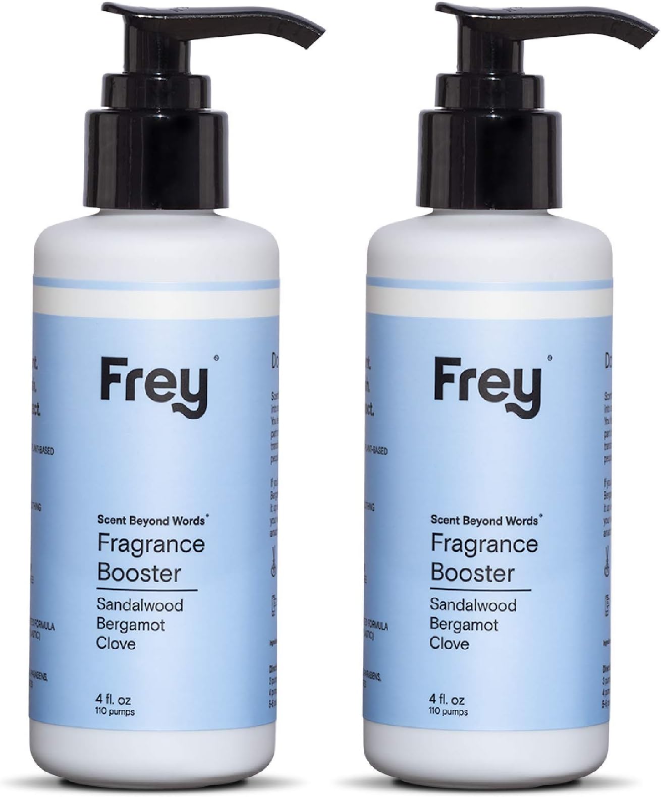 Frey Laundry Fragrance Booster â€“ Bergamot Beach Scent | Long-Lasting Laundry Scent Booster | 4oz Bottle with 110 Pumps