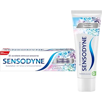 Sensodyne MultiCare Soft White Toothpaste, 75 ml, All-Round Protection for | Daily toothpaste for all-round protection + 24h 