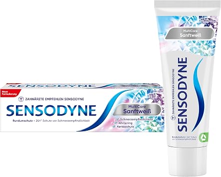 Sensodyne MultiCare Soft White Toothpaste 75 ml All-Round Protection for