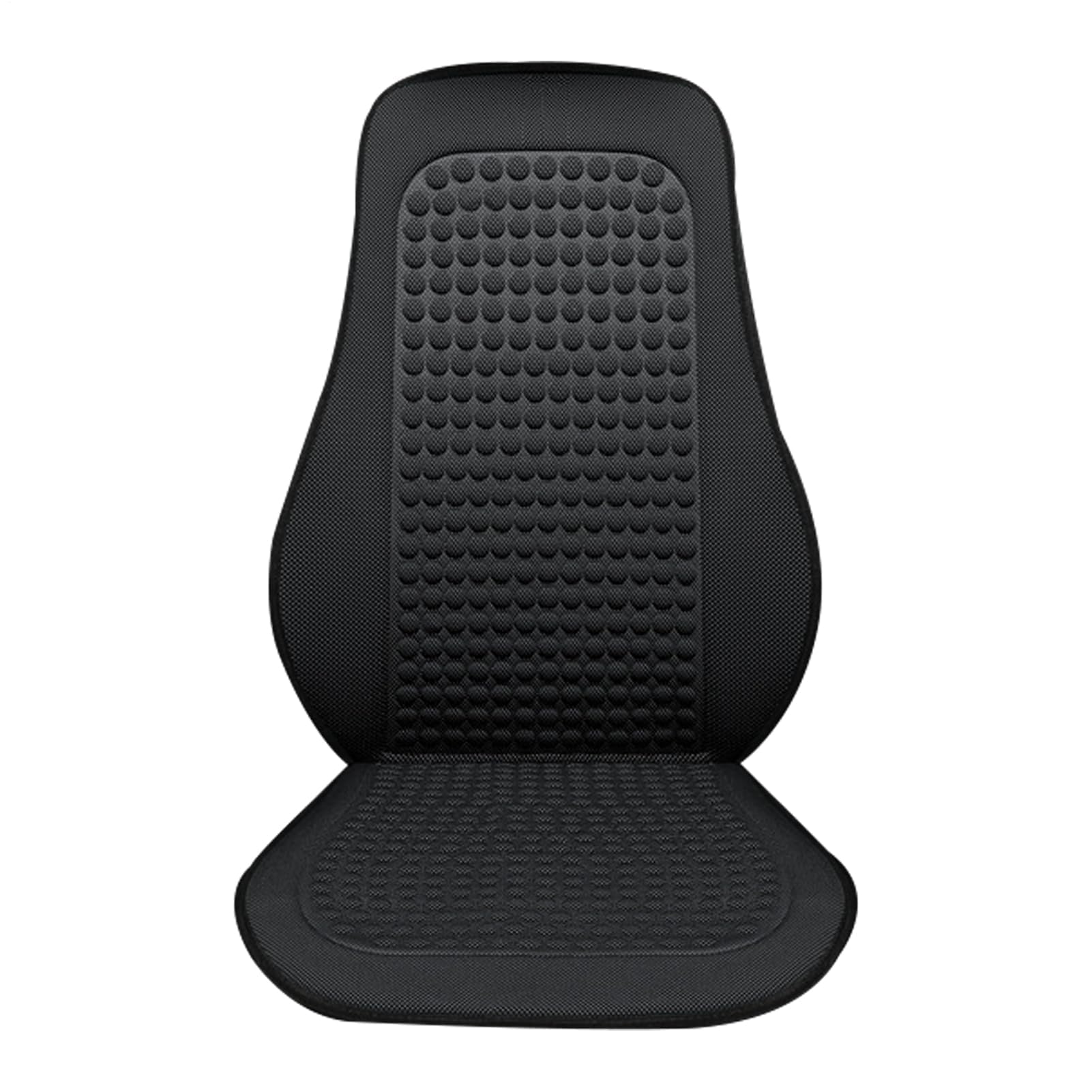 Protege Siege Voiture pour MG ZS Hybrid+ Luxury 2024,Protecteur Coussin de siège de Voiture Couvre Siege Antidérapant pour Avant/Arrière Protection Tapis,A/Black