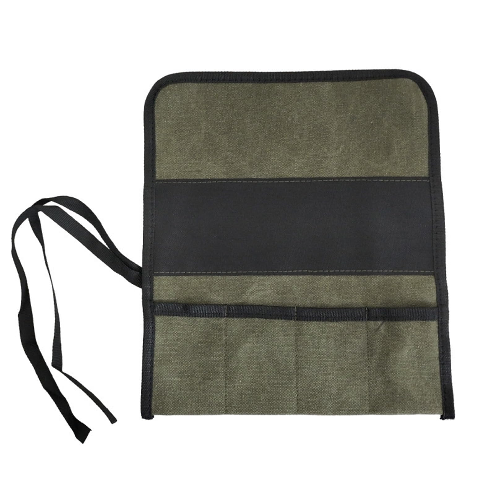 315x280mm Wrench Rolls Up Tool Rolls Pouches Bag with 4 Pocket Waterproof Canvas Bag Wrench Organizers Tool Organizers