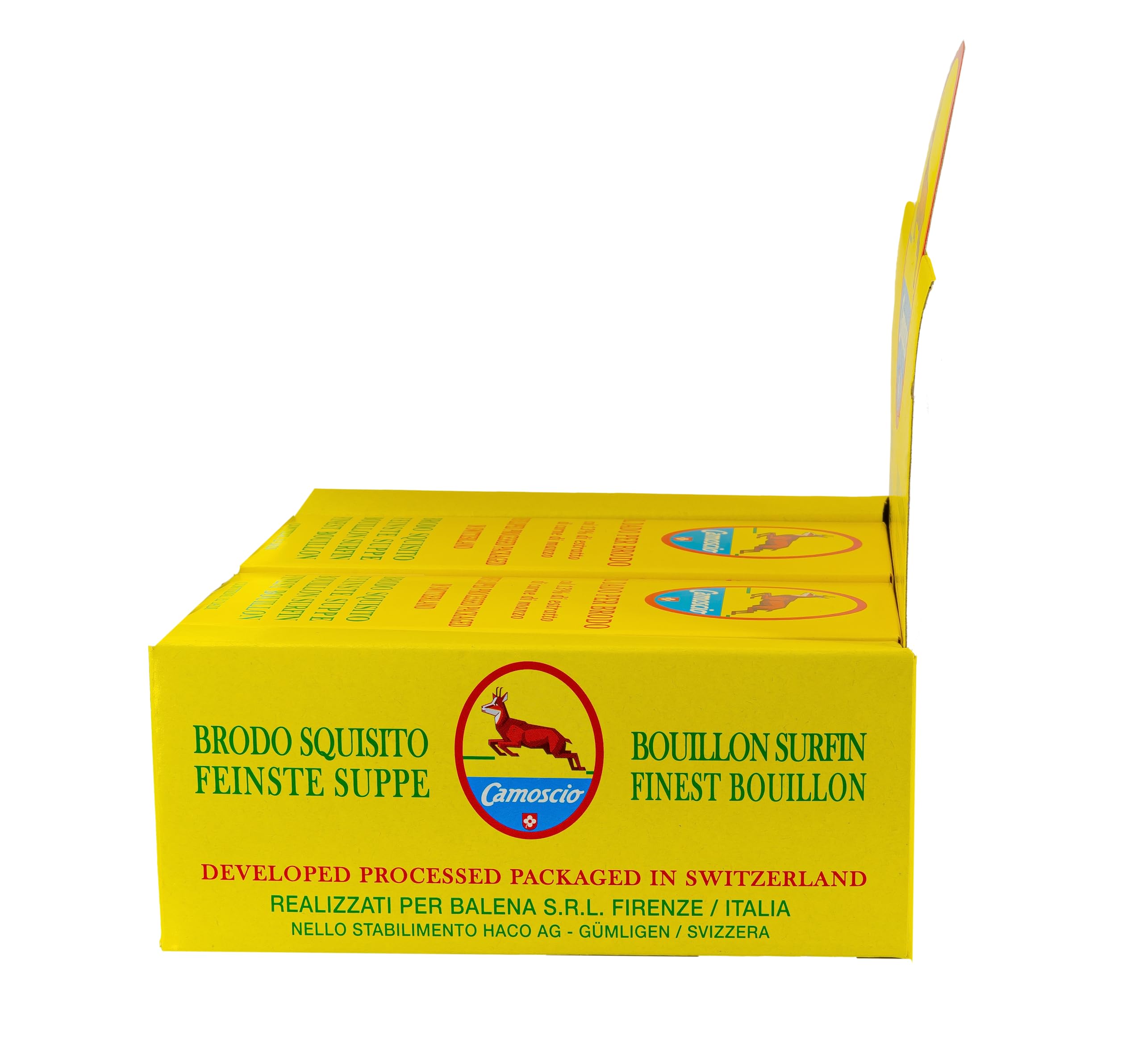 Grace nnvg DADI PER BRODO DI CARNE DI MANZO SVIZZERI ''CAMOSCIO'' ESPOSITORE DA 8 SCATOLE DA 120 G