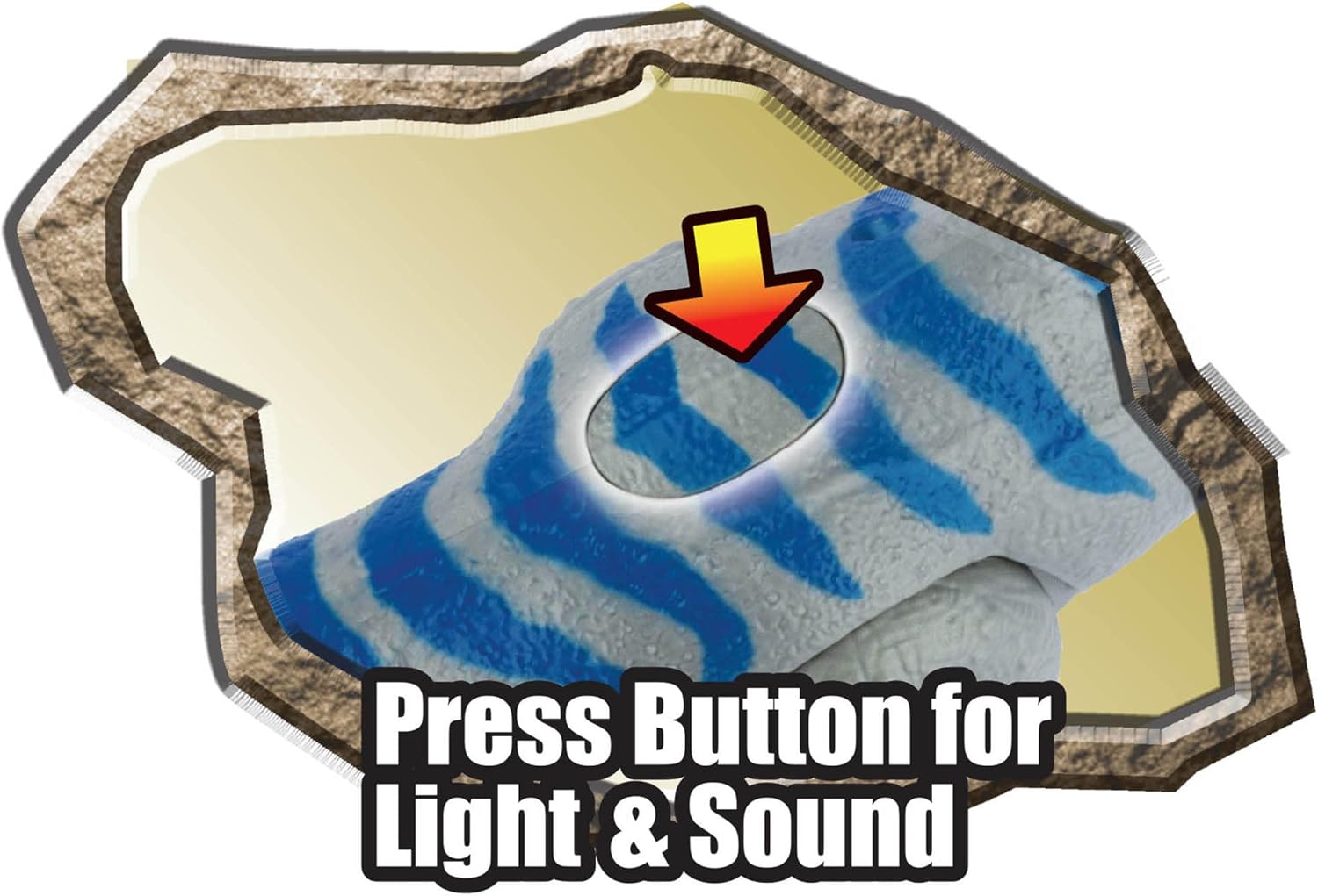 Red Box Pre-Historic Times: Large Dinosaur Park W/Walking T-REX - Light & Sounds, Children's Playset, Ages 3+