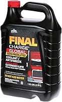 Fleet Charge FXAB53 Red Antifreeze Coolant 50/50 Pre-Mixed 1 Gallon for Heavy Duty Engines & Autos
