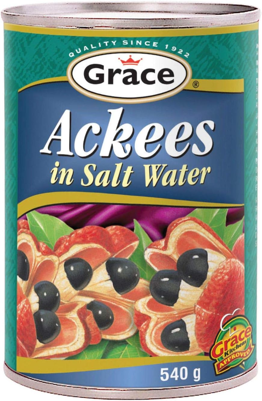 Grace Ackees in Salt Water Cans, 19 Ounce