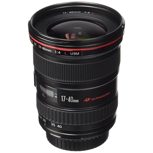 Canon EF 17-40mm f/4L USM Ultra Wide Angle Zoom Lens for SLR Cameras
