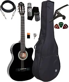 Violão Elétrico Giannini Sf14 Aço Flat Kit Capa E Acessorios