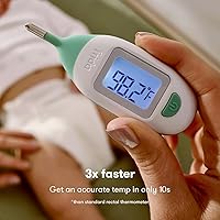 Vista 5 de Frida Baby Medi Frida El dispensador de medicina para bebé con chupete Accu-Dose y termómetro rectal digital de lectura rápida