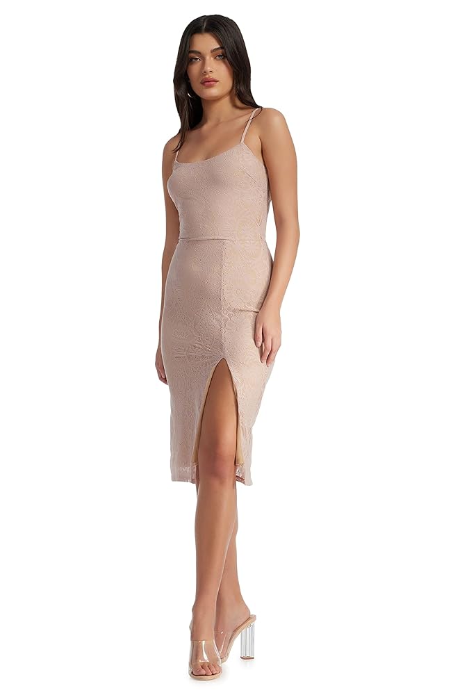 Amazon.com: Dress the Population Women's Zahra Lace, Midi