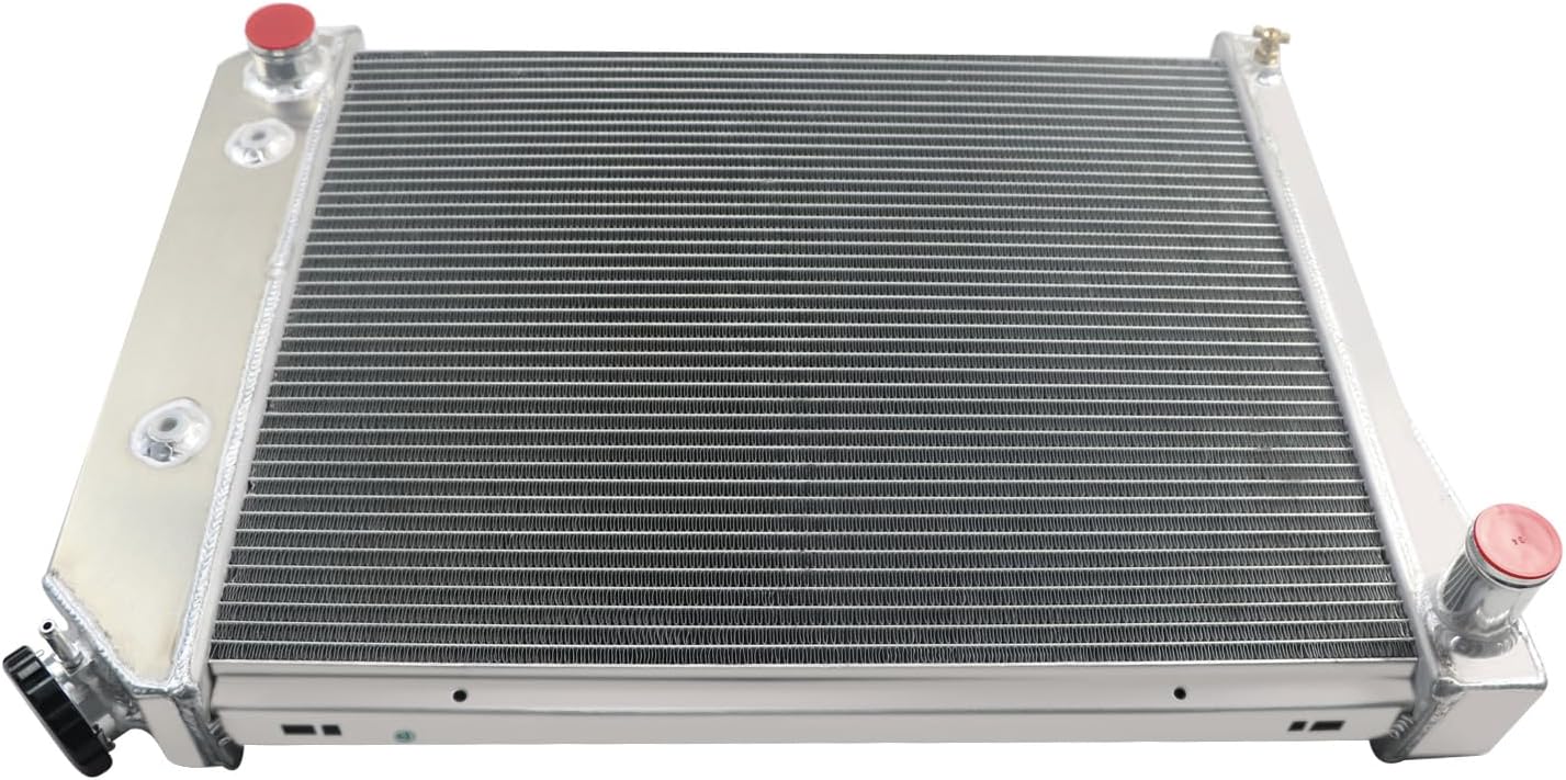 ALLOYWORKS 3 Row Full Aluminum Radiator for 1968-1974 Chevy Camaro/Pontiac Firebird / 1980-1987 Buick Regal