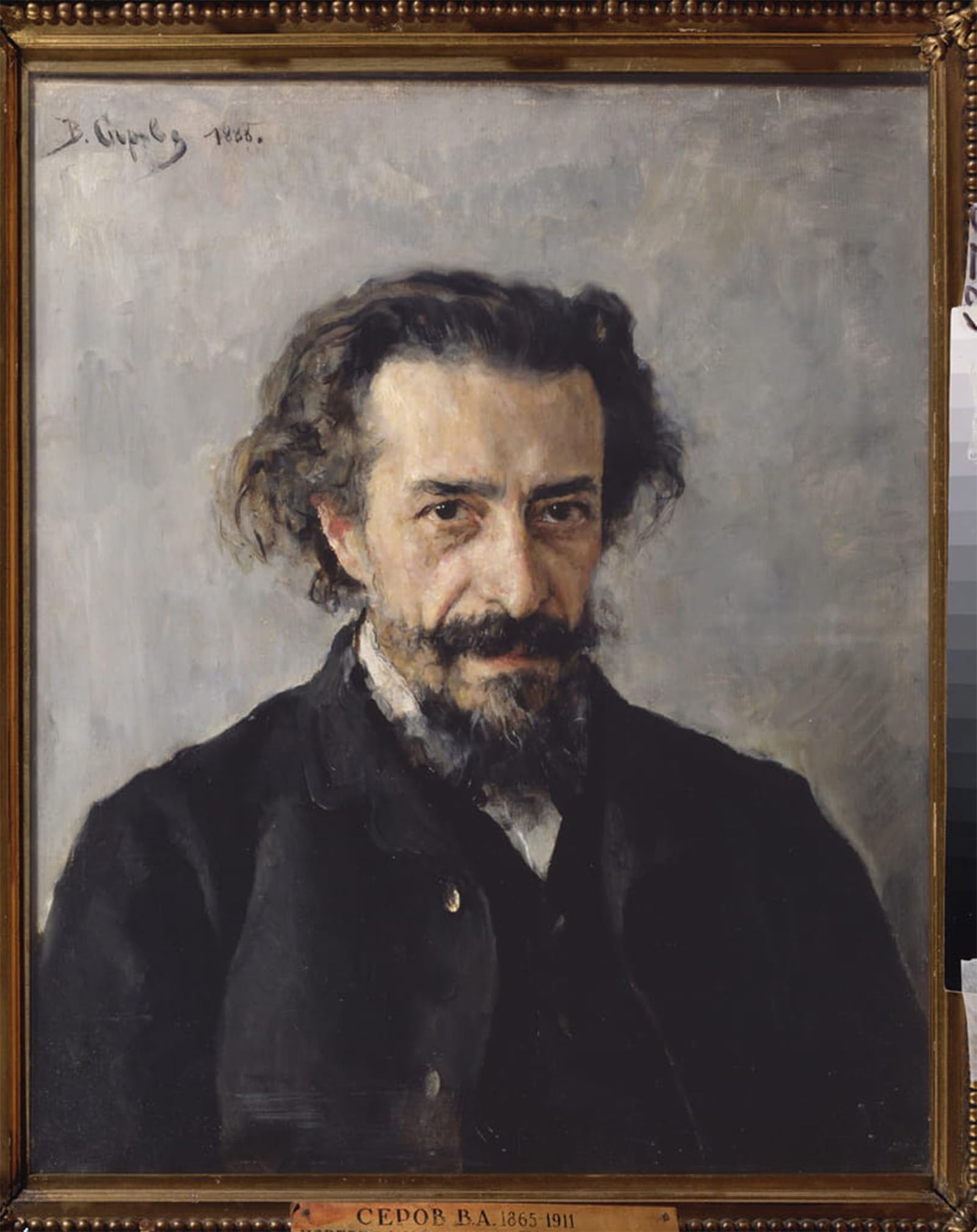SERENDIPITP Vintage Picture Print on Canvas Wall Art Poster Portrait of the Composer Pavel Ivanovich Blaramberg by Valentin Aleksandrovich Serov Artwork Print Poster for Wall Decor 60x90cm