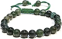 Vista 1 de Bracelet Healing Crystal Bracelet for Women, Men Chic Gemstone Bracelet for Men and Women 8mm Round Bead Bracelets for Spiritual Healing