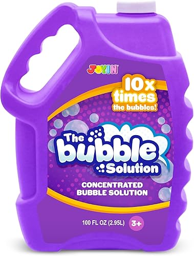 Miniatura 10 de JOYIN Solución concentrada de burbujas de 100 onzas (hasta 8 galones) para fiestas grandes en celebraciones de verano, recuerdo de fiesta, juguete