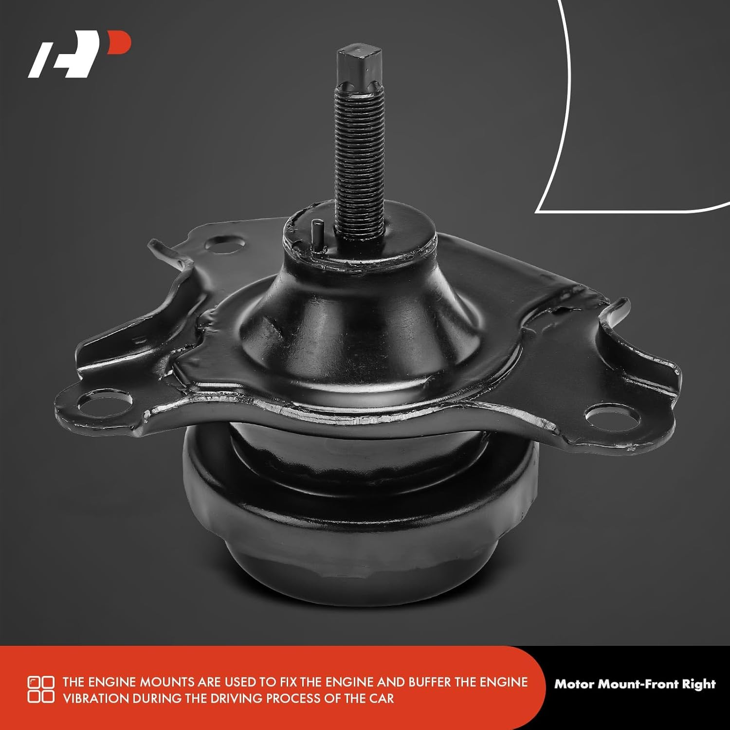 A-Premium 4PCS Engine Motor Mount and Transmission Mount Set Compatible with Honda Element 2003-2006 2.4L, Automatic Transmission