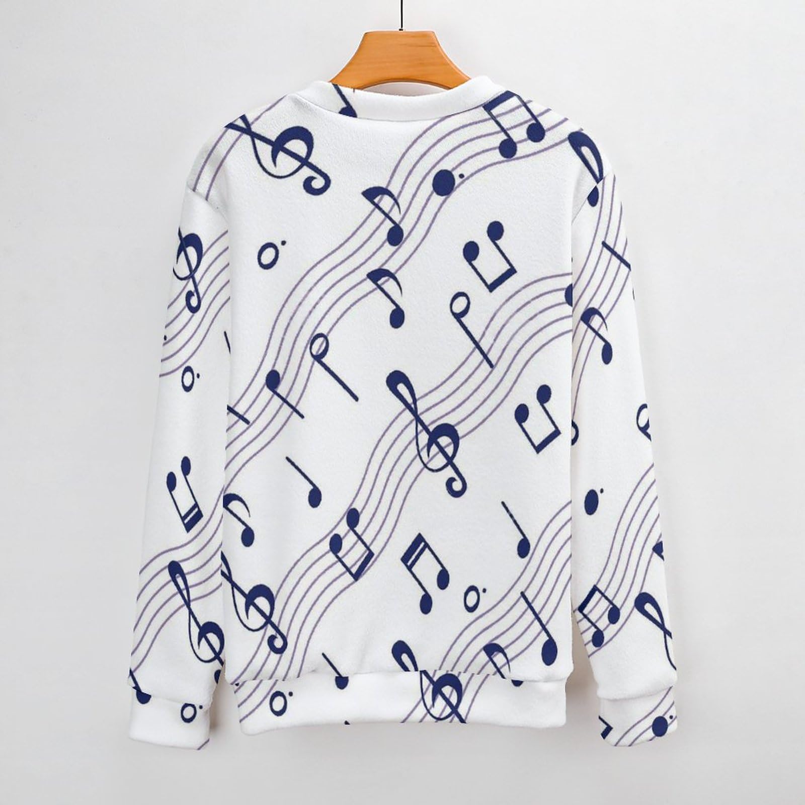 音符ニット　セーター　音符柄ニット 広尾店】極美品 ルイヴィトン Louis Vuitton 19AW 音符柄ニット クルー