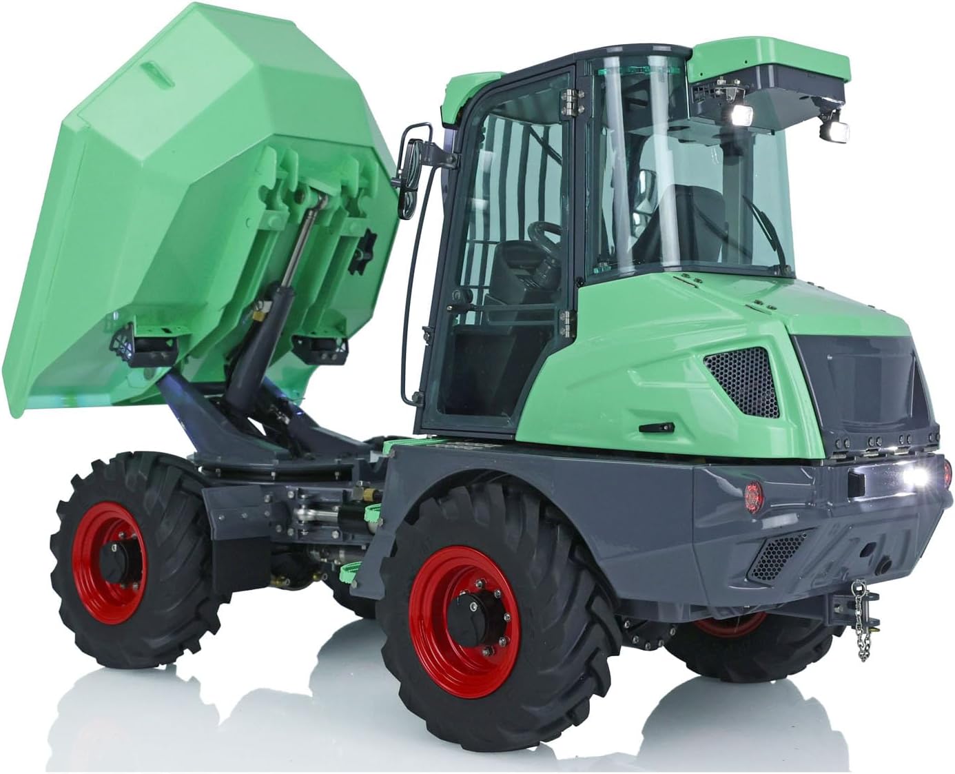 TOUCAN RC HOBBY LESU 1/14 AOUE 6MDX Metal RC Hydraulic Articulated Dumper Truck 4X4 Tipper Car
