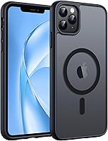 Vista 140 de FNTCASE - Funda para iPhone 15, iPhone 14 y iPhone 13, magnética, translúcida, fina y antigolpes, protección de grado militar, resistente a caídas