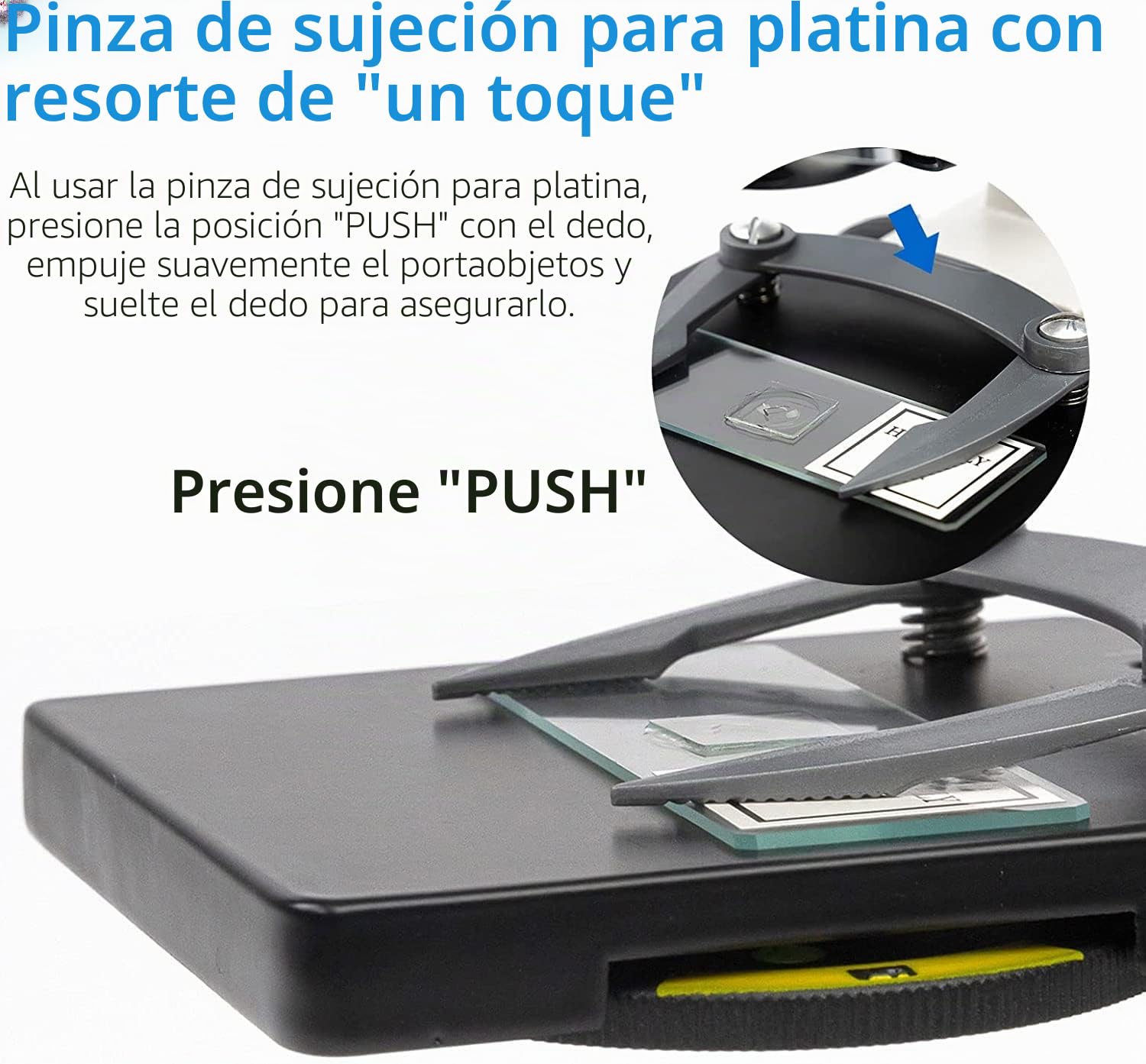 SWIFT Microscopio SS121 100X-2000X para niños estudiantes adultos, con adaptador de teléfono, microscopios potentes para laboratorio escolar, educación de investigación científica biológica
