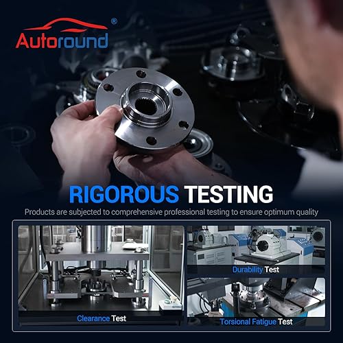 Miniatura 6 de Autoround 512358 Cojinete de rueda trasera y conjunto de cubo para Chevy Equinox y Pontiac Torrent y Suzuki XL 2007-2009, Saturn Vue 2008-2010,