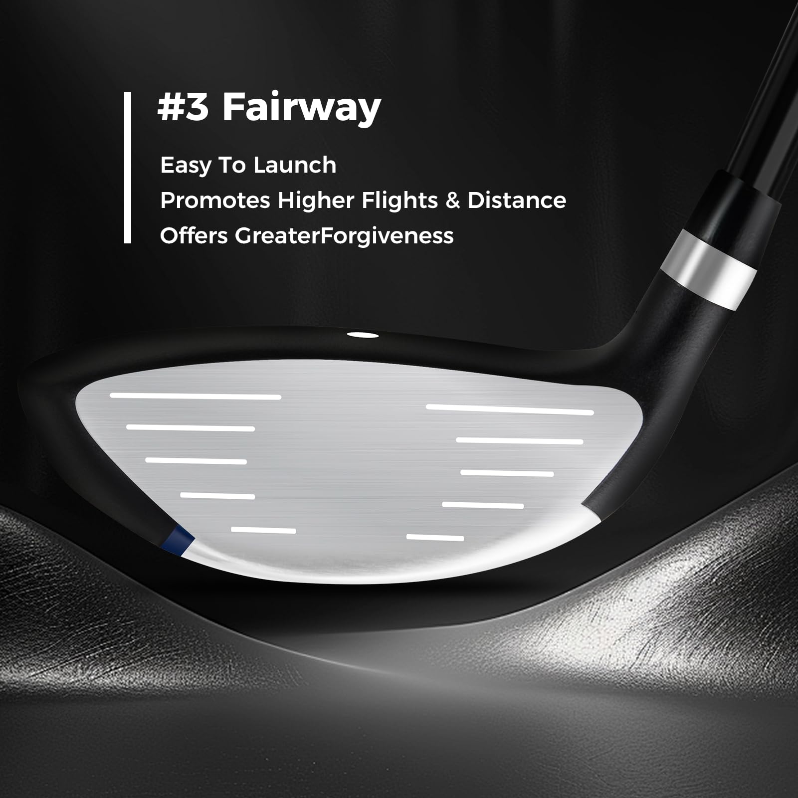 Amazon.co.jp: ULTIMATE メンズ ゴルフクラブセット、#1ドライバー付き