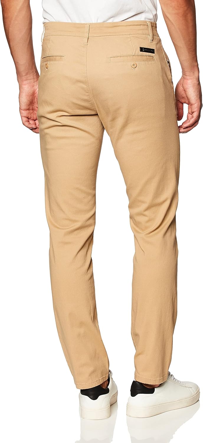 Southpole Mens Flex Stretch Basic Long Chino Pants - Image 3