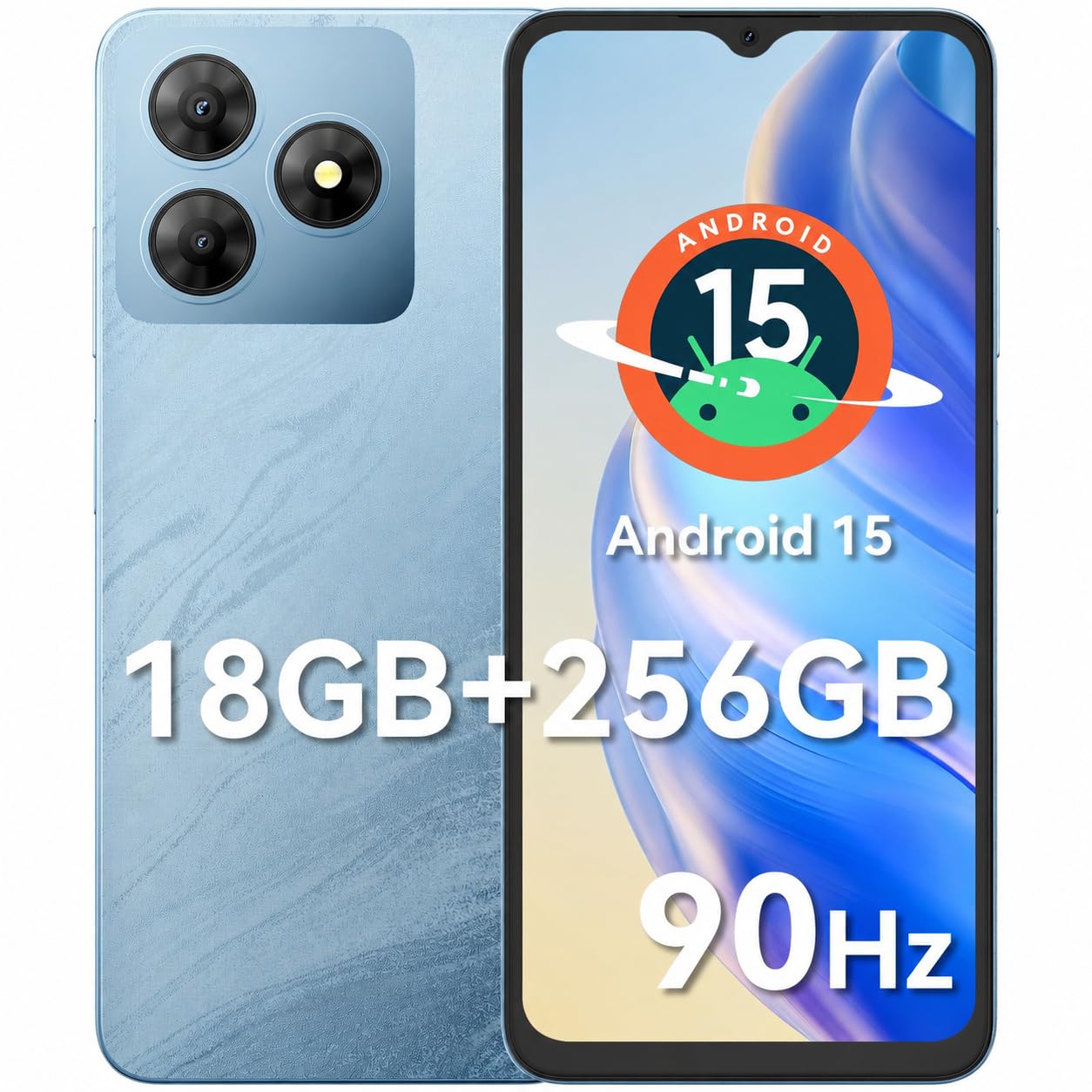 SIMフリー スマホ⭕️32GB+256GB+2TB拡張 ⭕️Android16 Amazon | Flat2 18GB+256GB+2TB拡張可能 Android15スマホ 8コアCPU