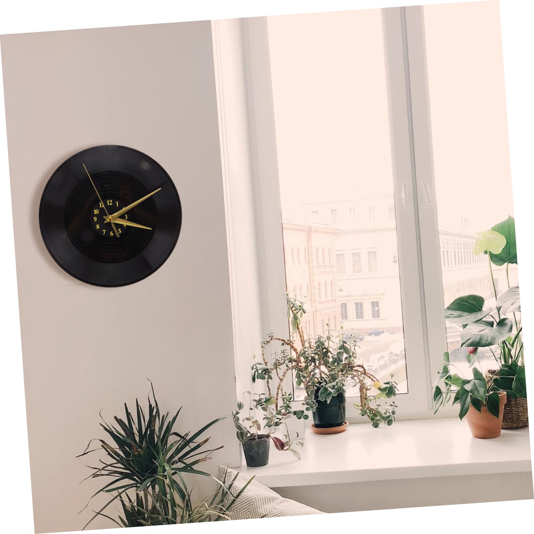 VALICLUD Orologio da Muro in Vinile Dischi Musicali Decorazione Casa Contemporanea