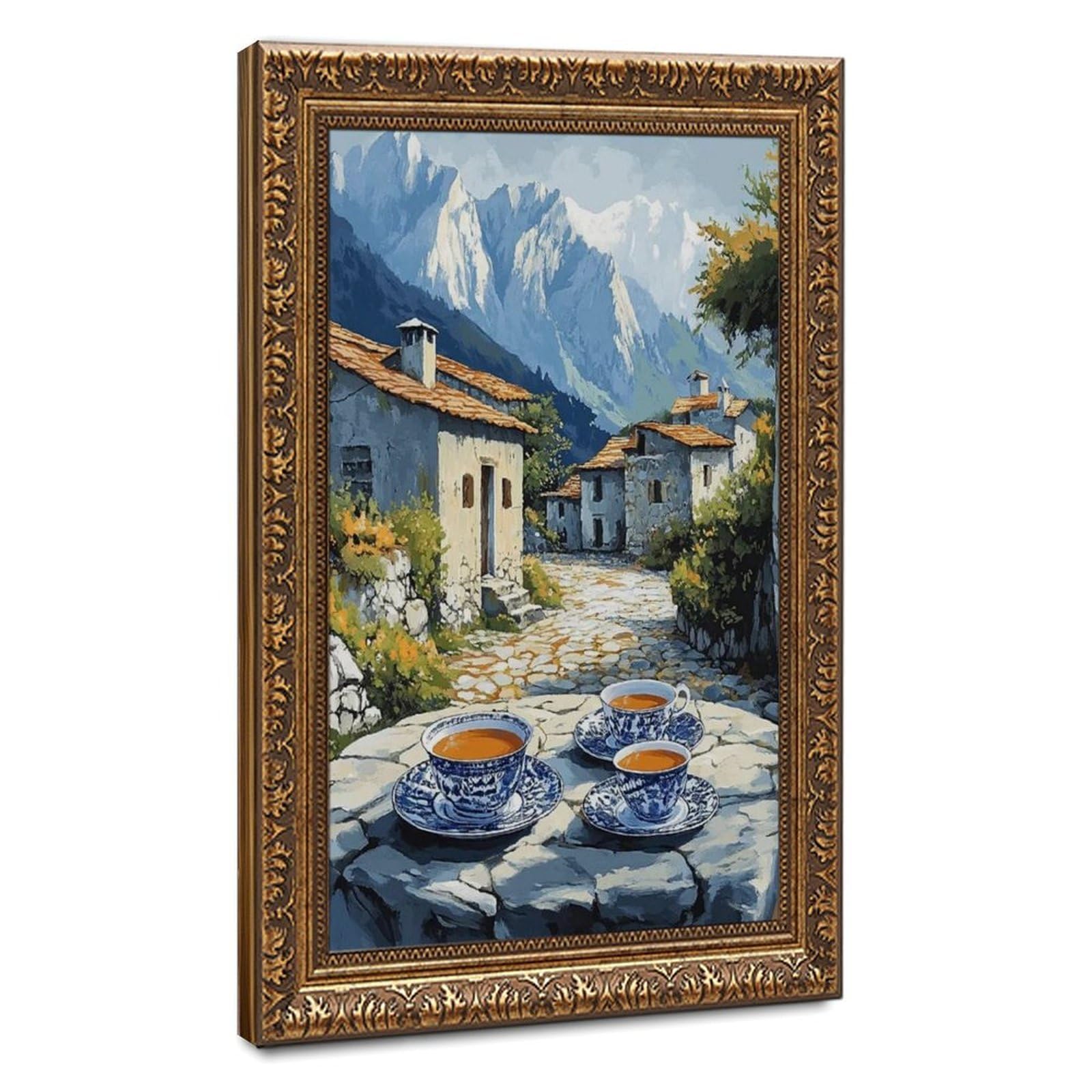 Art mural paysage albanais : le poster sur toile idéal à offrir pour décorer salon et chambre - 8