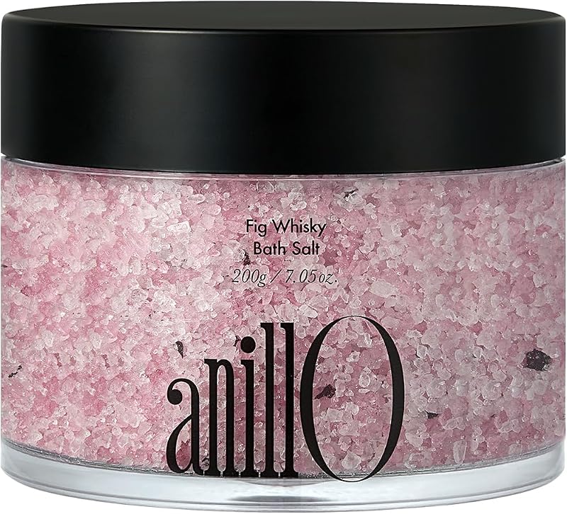 Sal de banho ANILLO Fig Whisky, fragrância de figo, 200 g