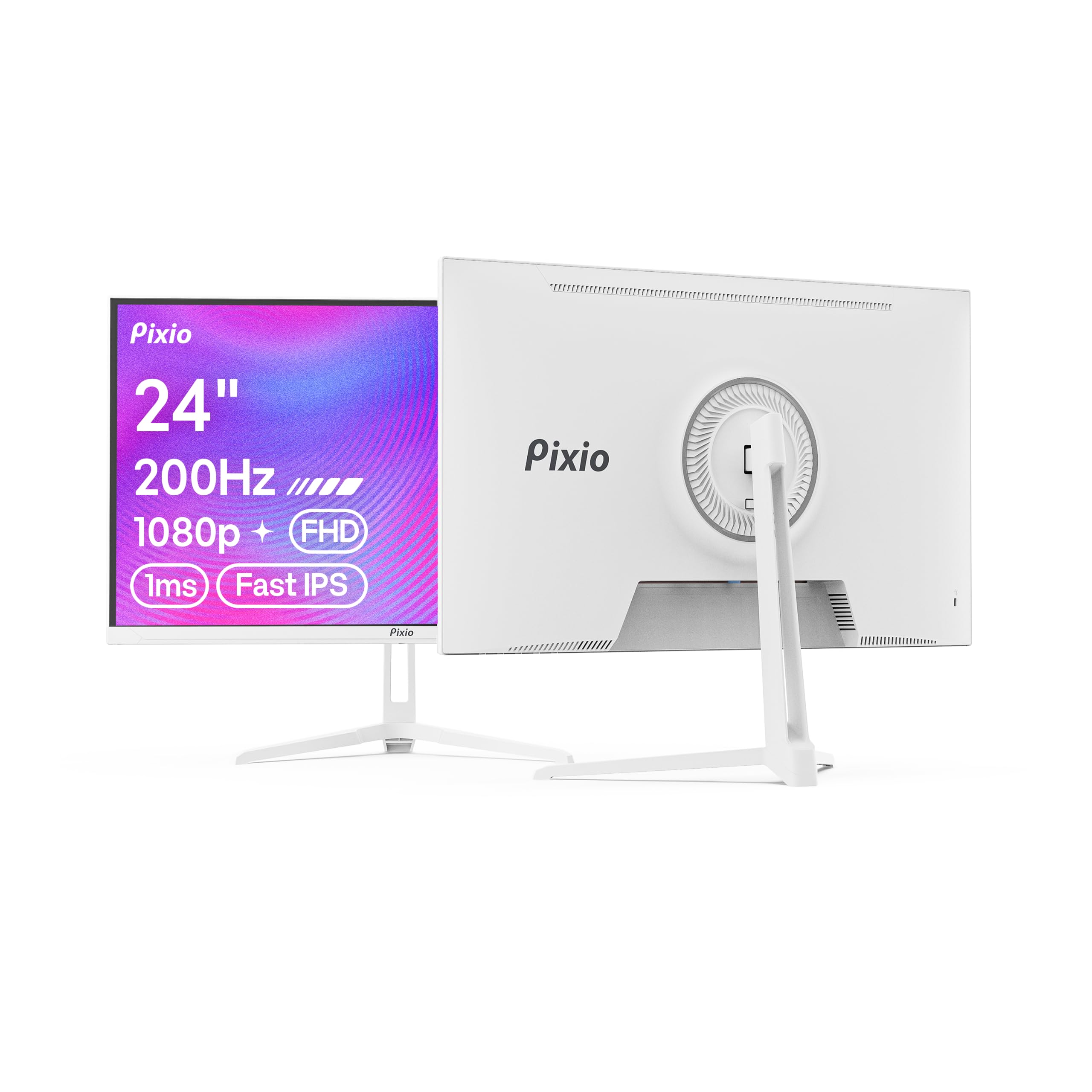 値下げ可能　Pixio White 23.8インチ 200Hz Amazon.com: Pixio PX248 Wave White 24 inch 200Hz Refresh Rate FHD
