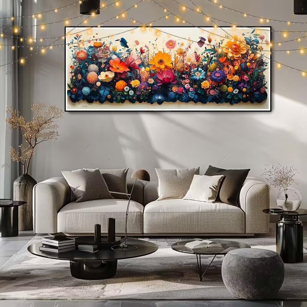 5D DIY zestaw do malowania diamentami, wróbel, diamentowy obraz dla dorosłych duży 50 x 125 cm, DIY mozaika haft ścieg krzyżykowy zestaw do malowania diamentami, malowanie diamentowe dla dzieci do