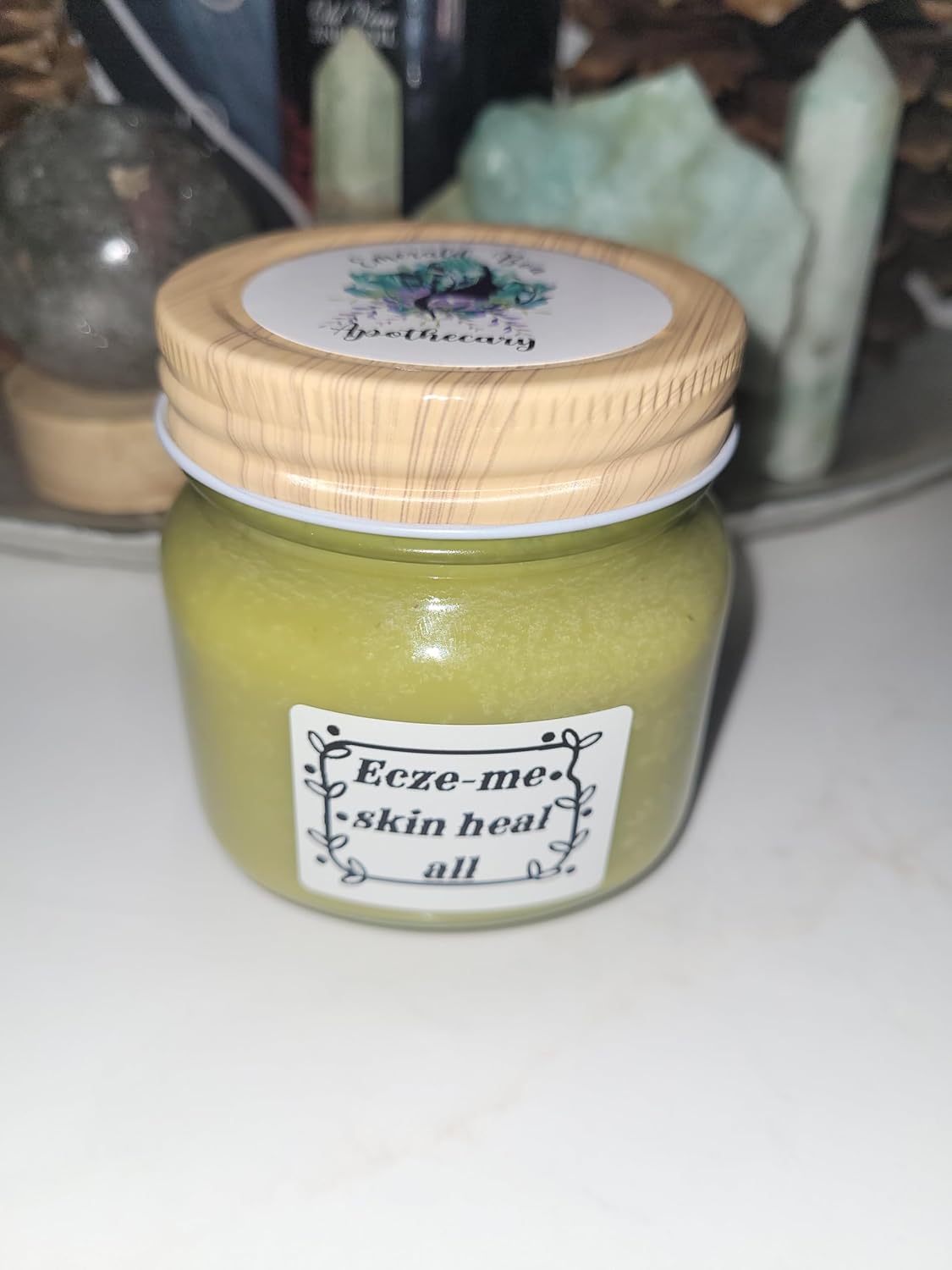Ecze-me Natural Skin Healing Salve with Echinacea, Usnea, Shea Butter, All-Purpose