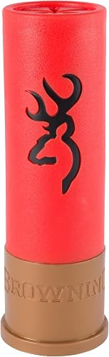 Browning Pet Toys, Durable Dog Toys for Tug and Fetch, Shot Shell Red Squeaker Toy