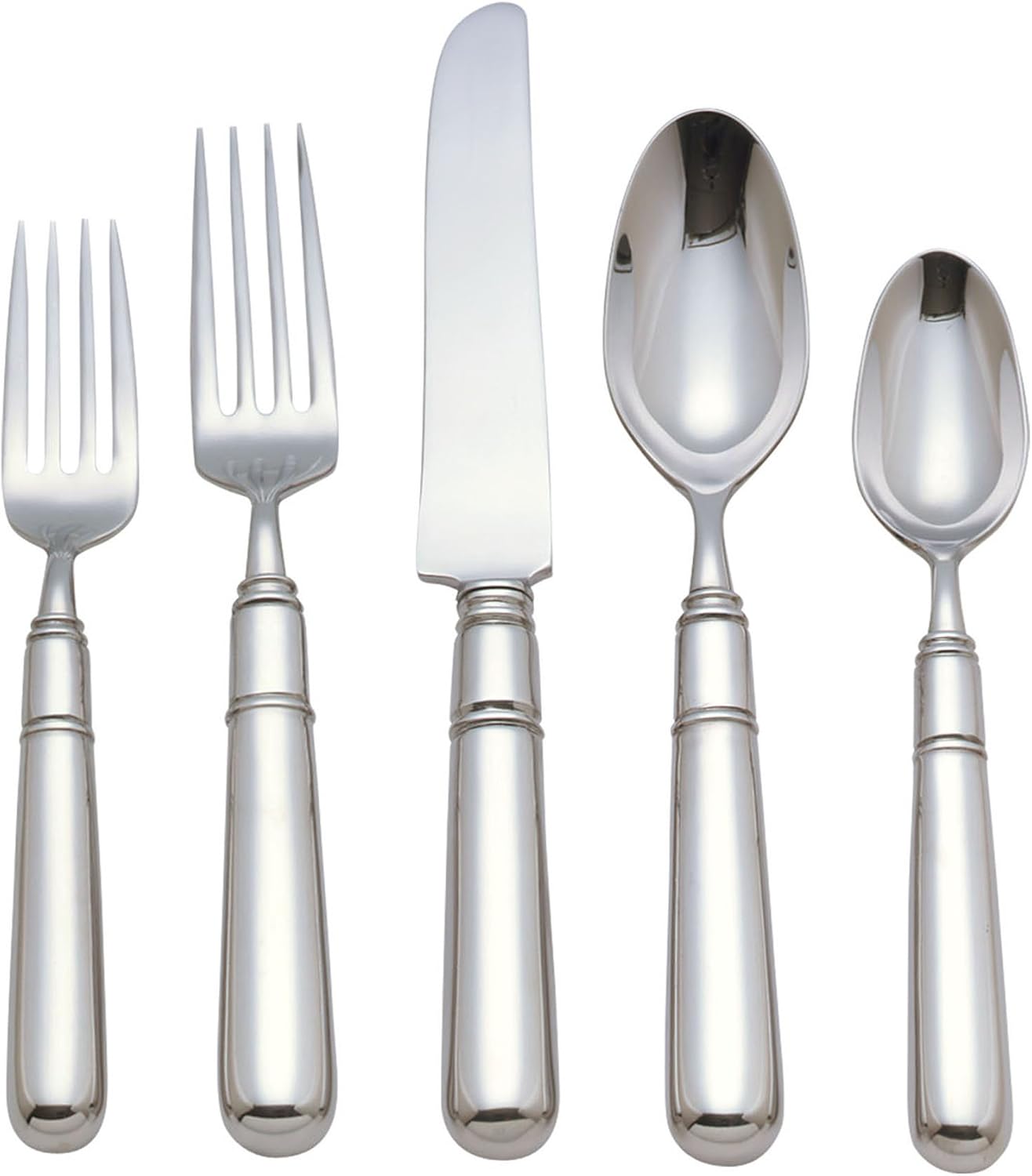 Thomas O'Brien Elissa Stainless Steel 5 Piece Flatware Place Setting