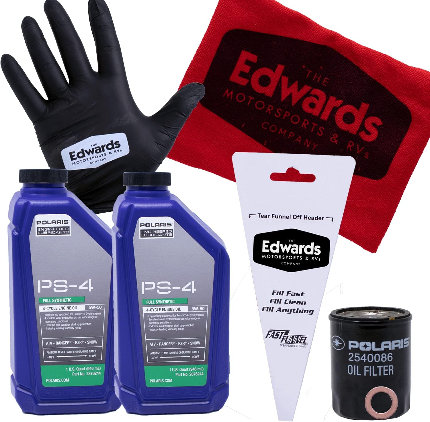 Edwards Oil Change Kit fits 2014-2024 Polaris Ranger 570