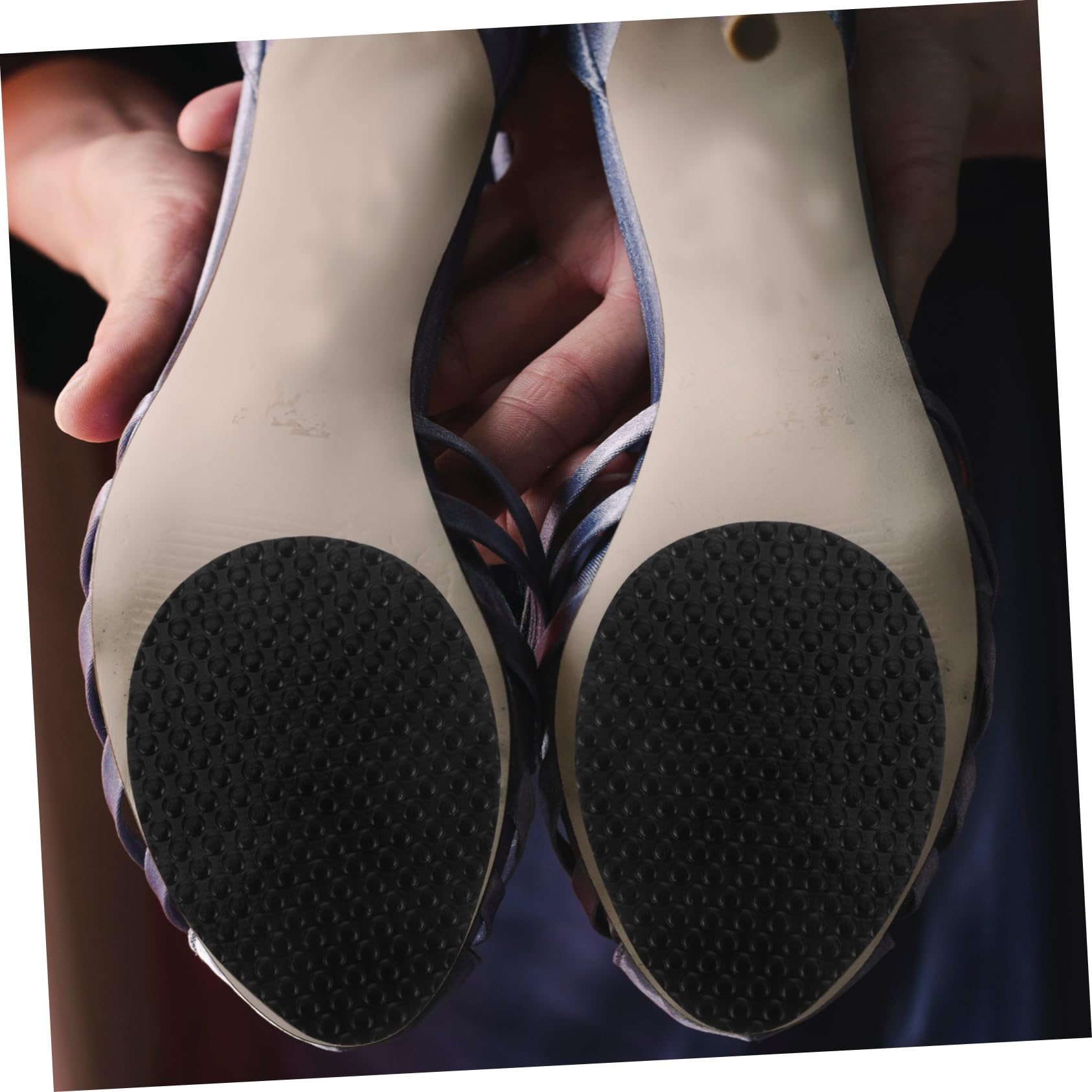 NOLITOY 50pares Almohadillas Antideslizantes Para Tacones De De De Zapatos De Material Resistente Fácil Instalación Reducción De Ruido y Protección Efectiva Para Zapatos De Tacón