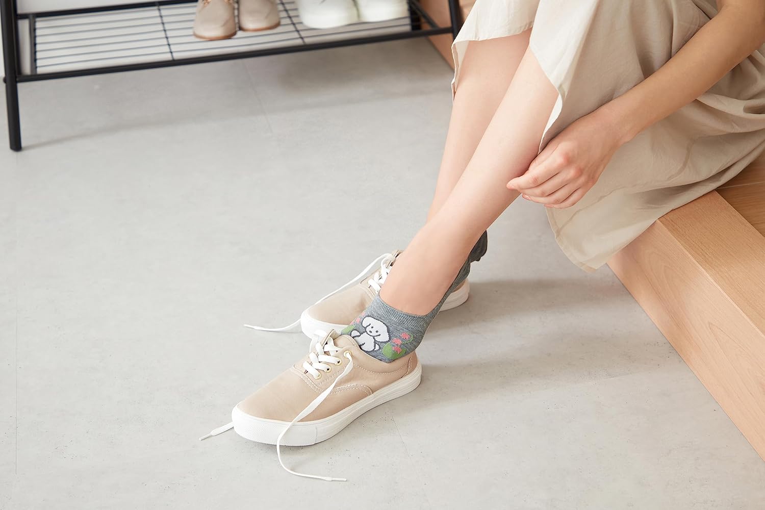 Amazon.co.jp: [グンゼ] フットカバー トゥシェ てらおかなつみさん