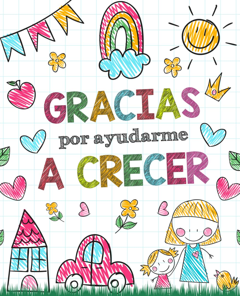 Agenda 2024 2025 Regalo Profesora Infantil: Planificador mensual y semanal, 12 meses, una semana en dos páginas, año escolar 2024 2025